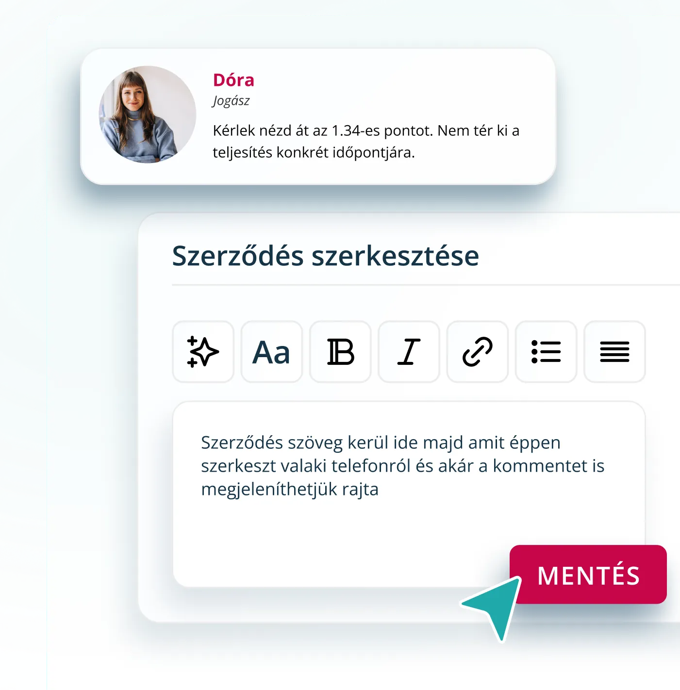 Rediger kontraktene dine enkelt
